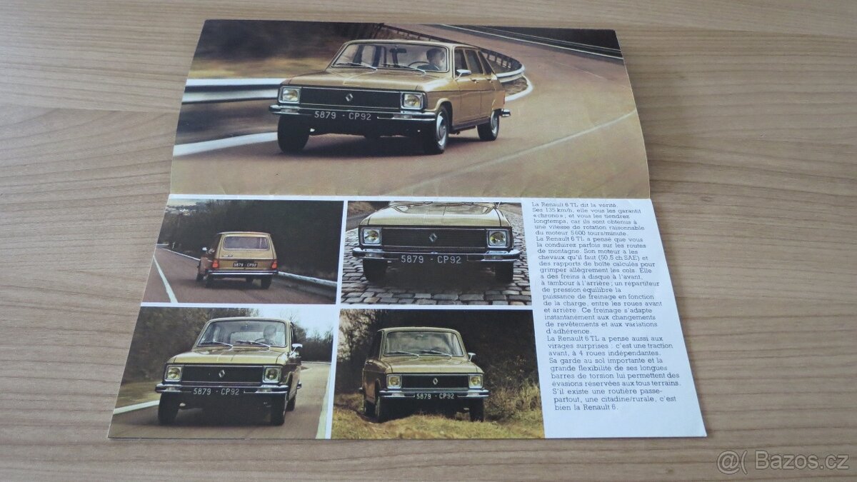 Prospekty Renault 50. až 90. léta. - 14