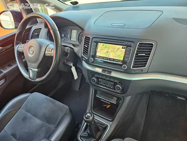 VW Sharan 2.0 TDI 125kW,Highline,Xenon,Navi,Manuál. - 14