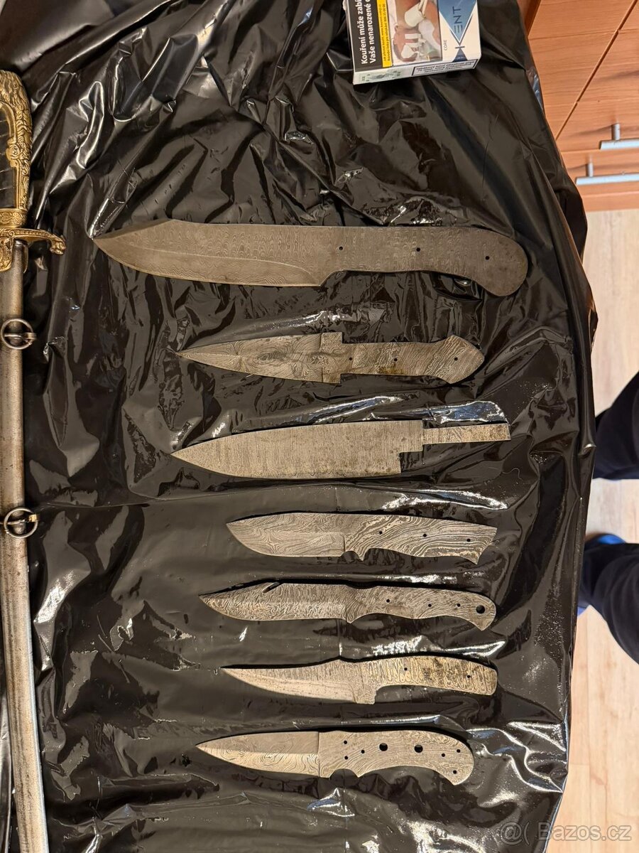 Nože, staré-Damašek - 14