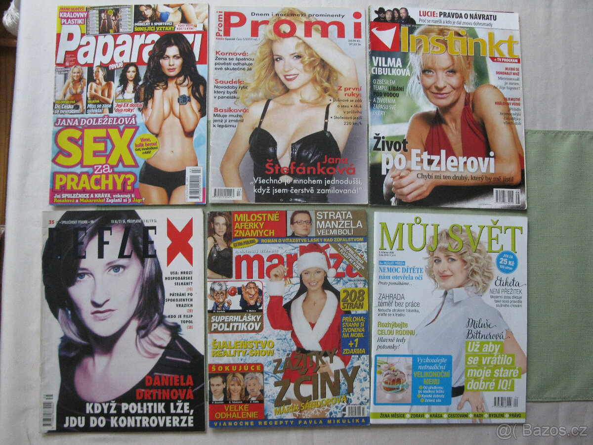 časopisy,Příběhy,zdraví,.,knihy,Dorka,recepty,OK,Motoristika - 14