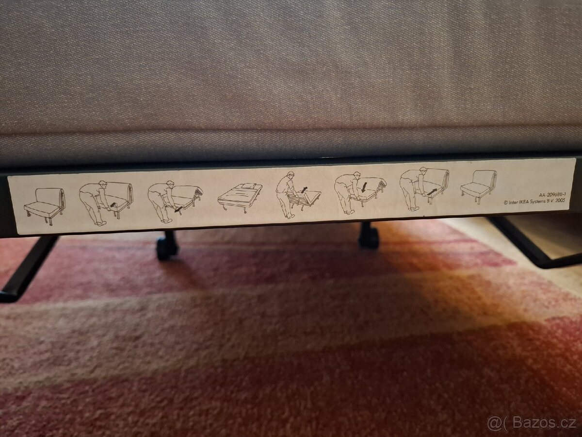 Rozkládací křeslo IKEA LYCKSELE - 14