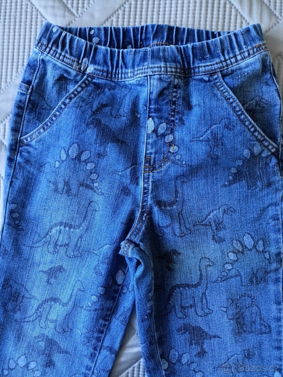 Nové džíny 128/134+nové tenisky, vel.33 - 14