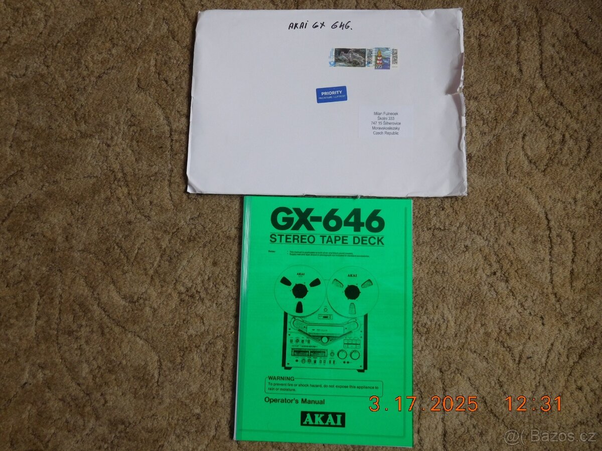 AKAI GX 646 Dodatek - 14