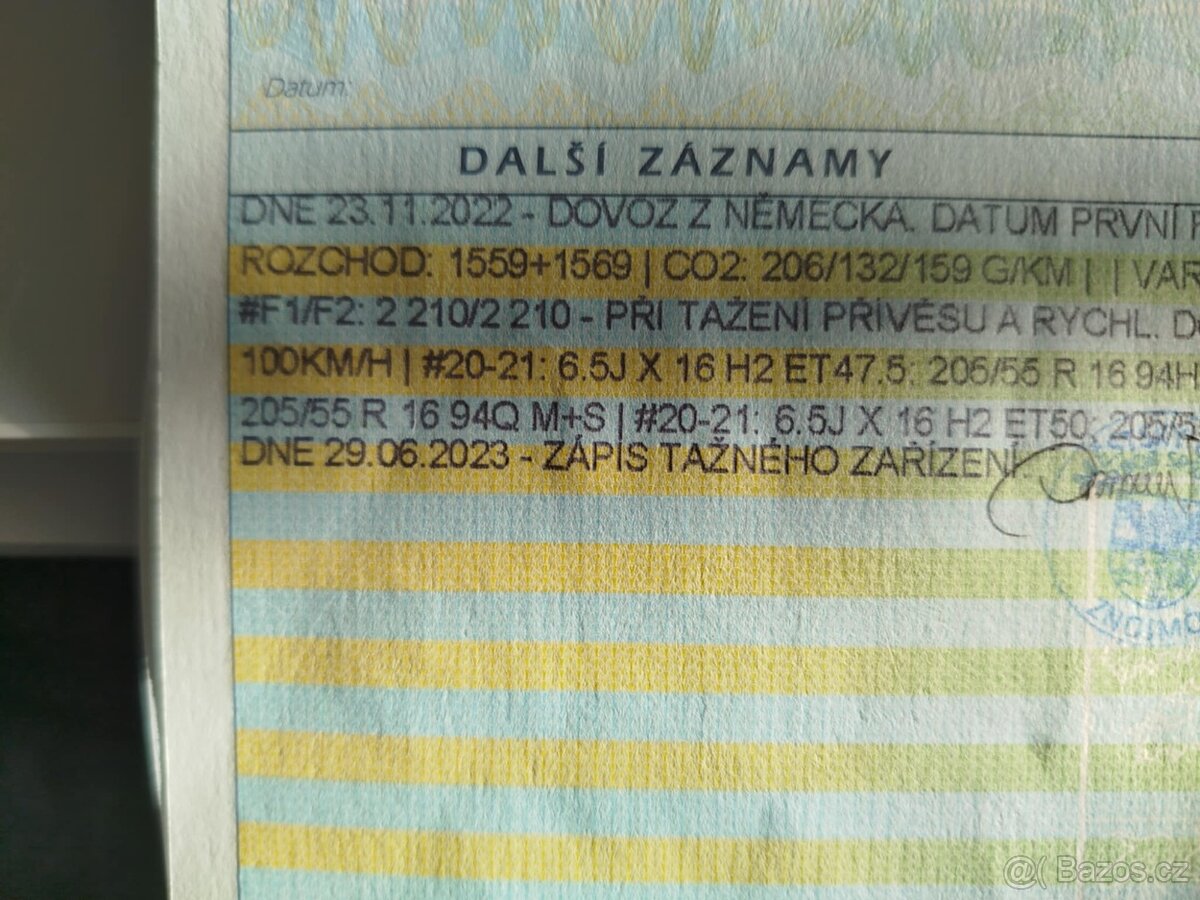 Prodám Ford Grand C Max, 7 míst, 77kW, 1,6 benzín - 14