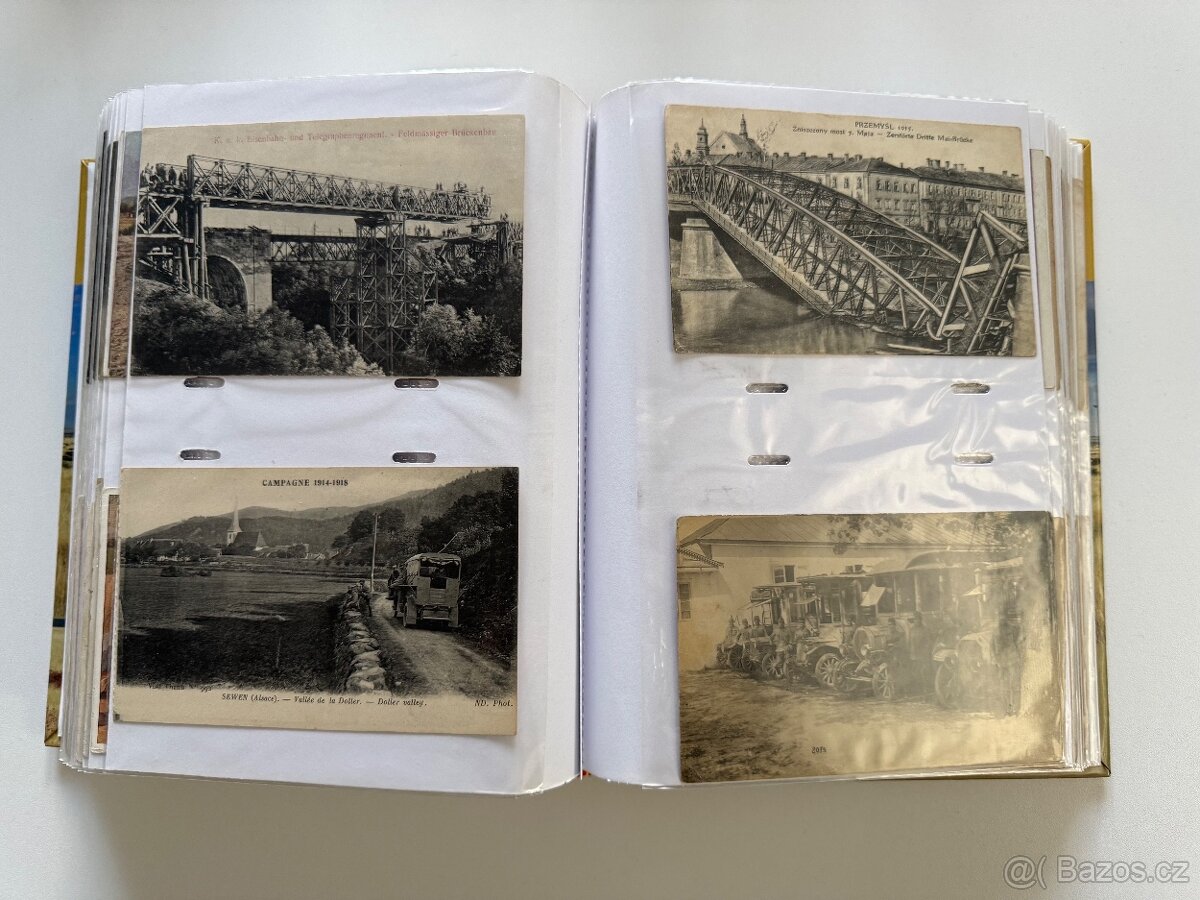 Album válečných pohlednic 1. světová válka (cca 296 ks) - 14