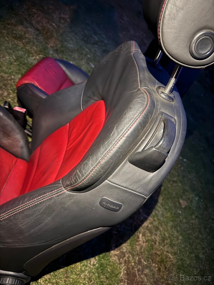 Kožené vyhřívané sedačky Audi S3 8P 3-dvéř - 14