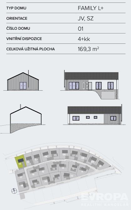 Novostavba rodinného domu 4+kk, pozemek 800m2, 15minut od ok - 14