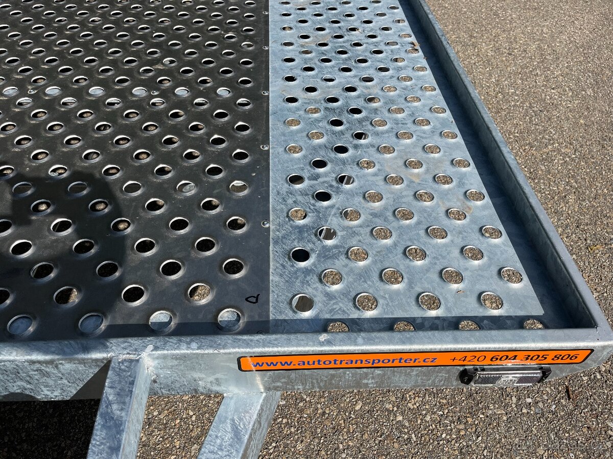 Přepravník snížený, kurtování celá plocha 450x210cm, 2700kg - 14