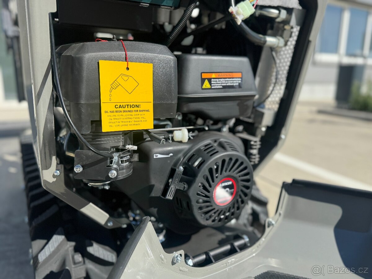 Benzínový minidumper JANSEN RD-700S se lžící - 14