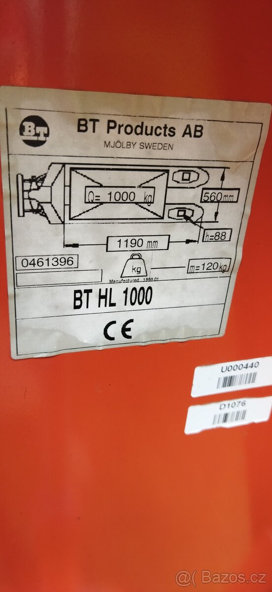 Paletový Nůžkový Vozík - 14