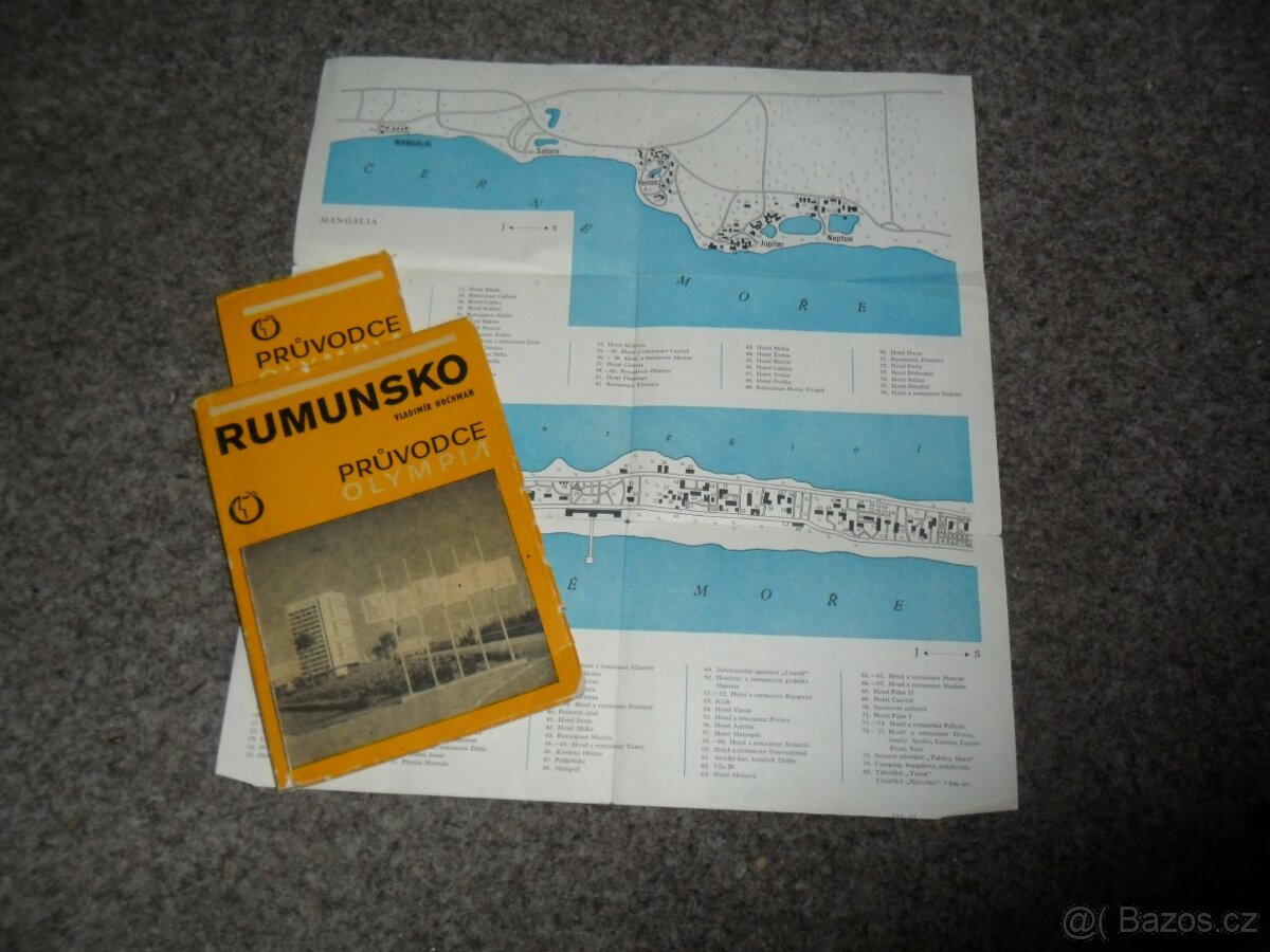 mapy - vojenská, automapy, Česká republika, různé - 14