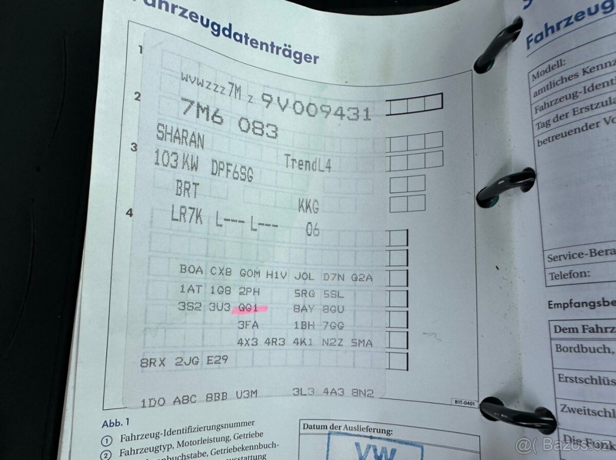 Prodám Volkswagen Sharan 2.0Tdi 103kw - 14