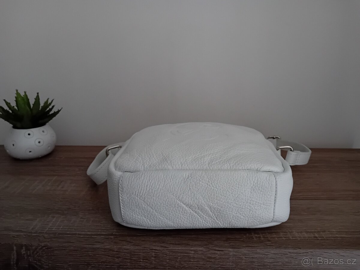 QVC dámská kabelka kožená nová - 14