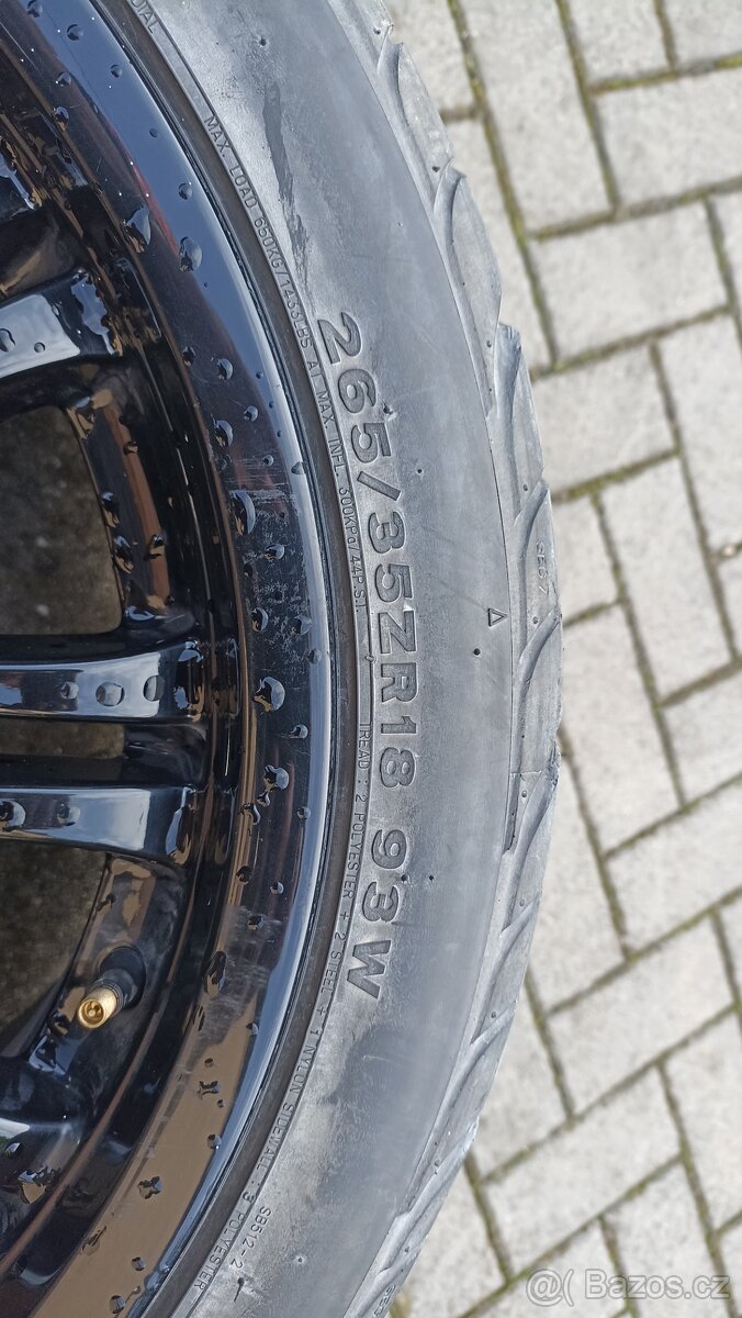 M3 e46 černé kované styling 67 s pneu Federal - 14