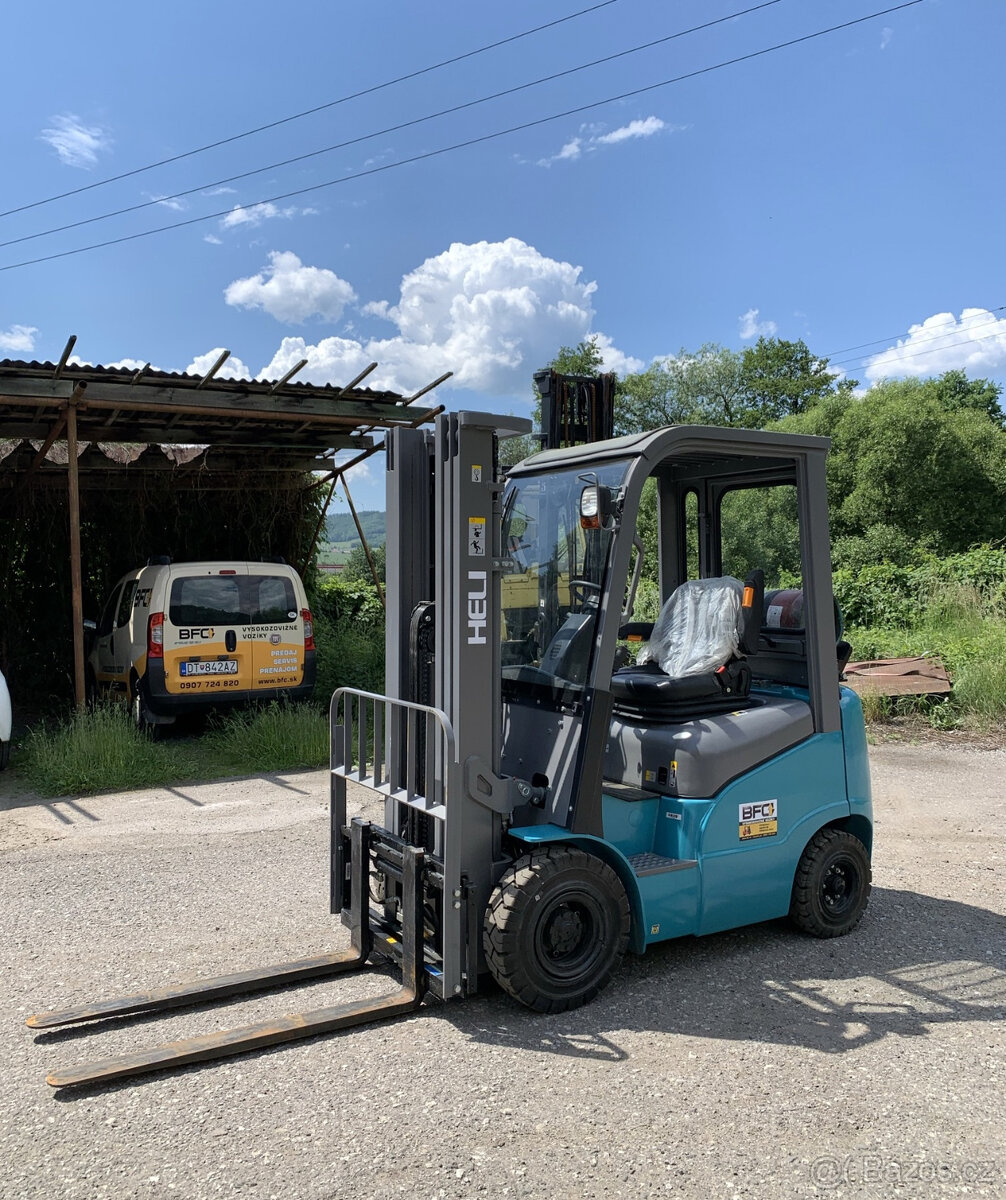 Heli CPYD 18, Nissan LPG, triplex, polokabína, 23 mth - 14