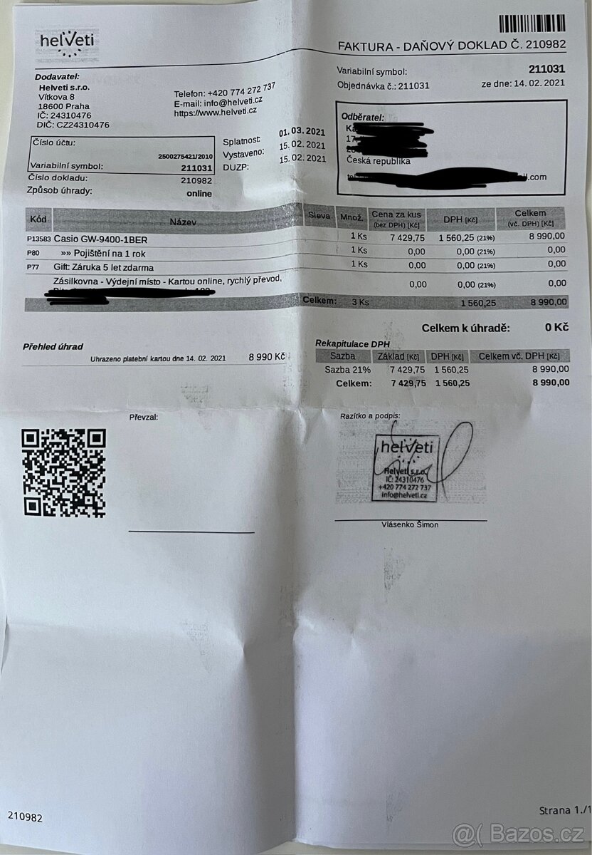 Casio G-Shock GW-9400-1BR - 14