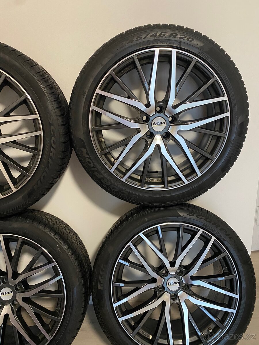 Zimní sada R20 5x112 PIRELLI DOT 2021 BMW, Mercedes Benz - 14