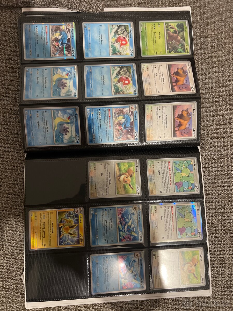 Téměř kompletní master set Pokémon 151 - 14
