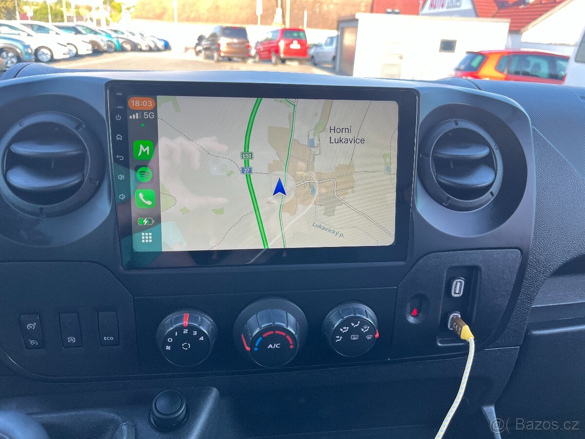 Renault Master 2,3DCi Bus 8mís, vč.DPH,Klima,Temp,CarPlay,TZ - 14