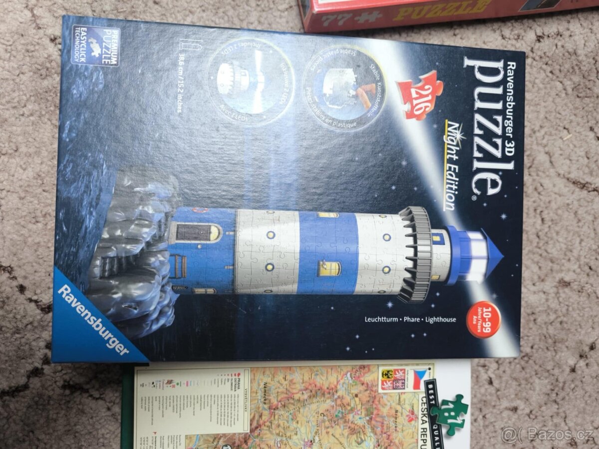 hračky, puzzle, knížky, lego auta - 14