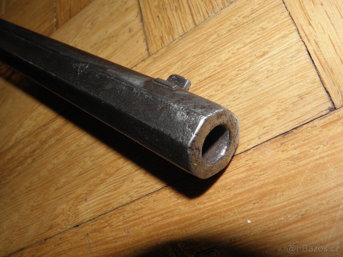 Historická flobertka 9mm - výrobce Emil Eggerth z Písku - 14