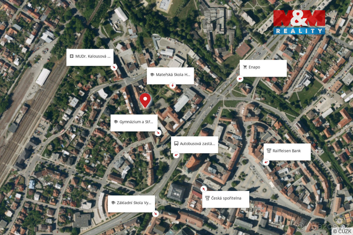 Prodej bytu 2+1, 50 m², Vyškov, ul. 9. května - 14