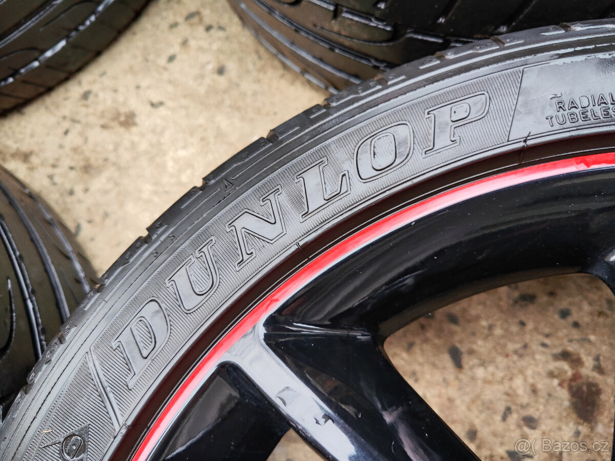 Letní sada Opel Adam Corsa 4x100 r17 Dunlop 215/45/17 - 14