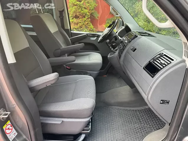VW Multivan T5 2.0 TDI 103kW,Tempomat,Webasto,Tažné - 14