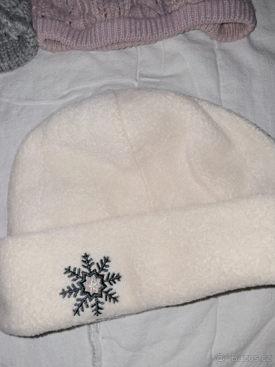 Dámské, dívčí zimní čepice - 14