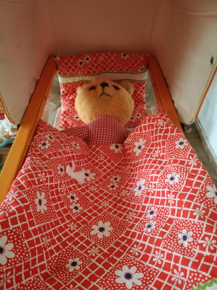 Kočárek, houpací kůň/koně - retro - 14