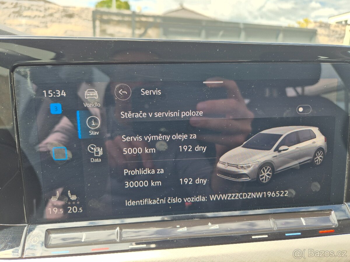 Golf VIII 1.0tsi 2022, ČR, Nebourané - 14