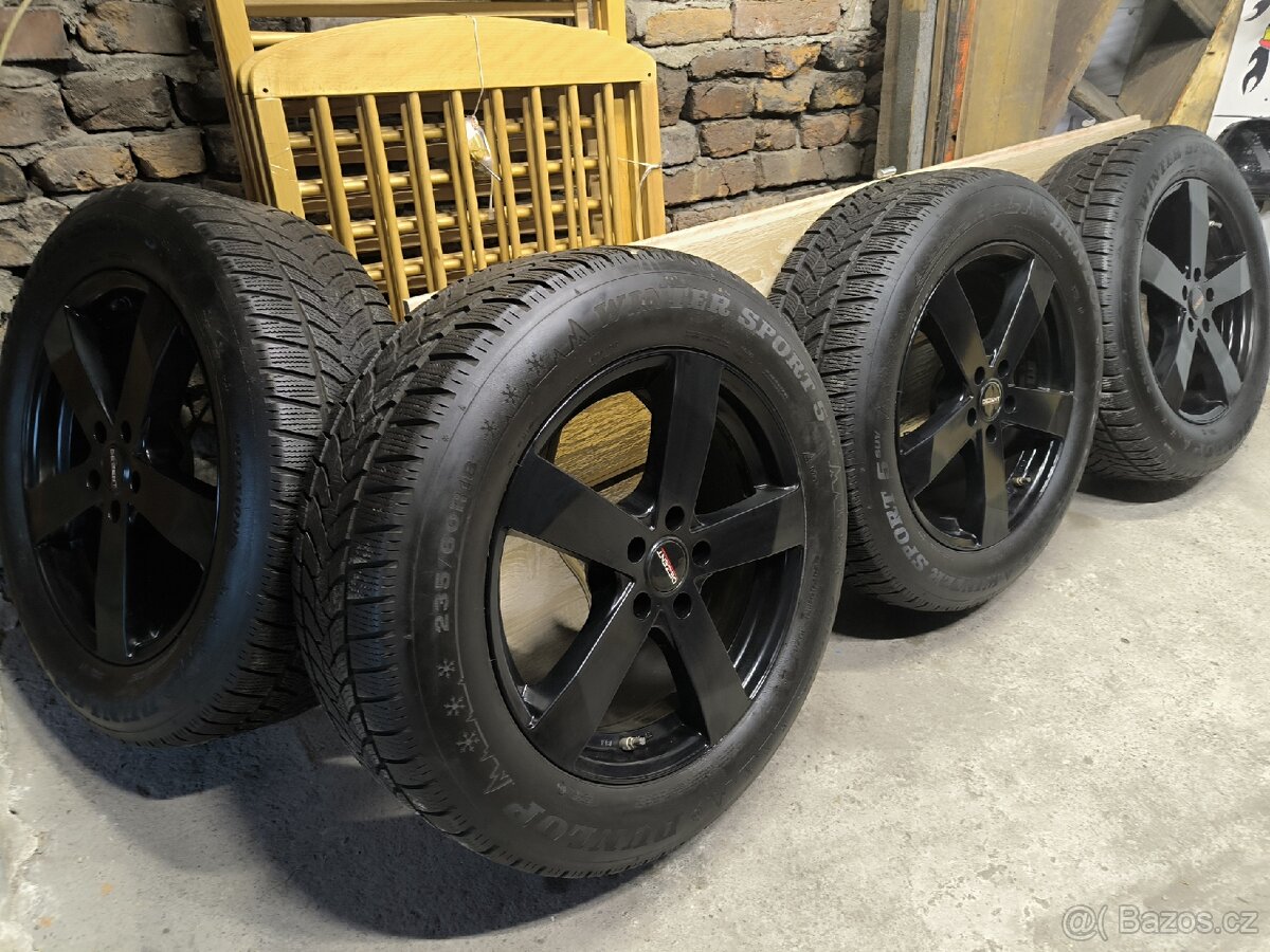 Alu kola MB GLC, Audi 5x112 r18 DEZENT,zim.pneu7m235/60/18 - 14