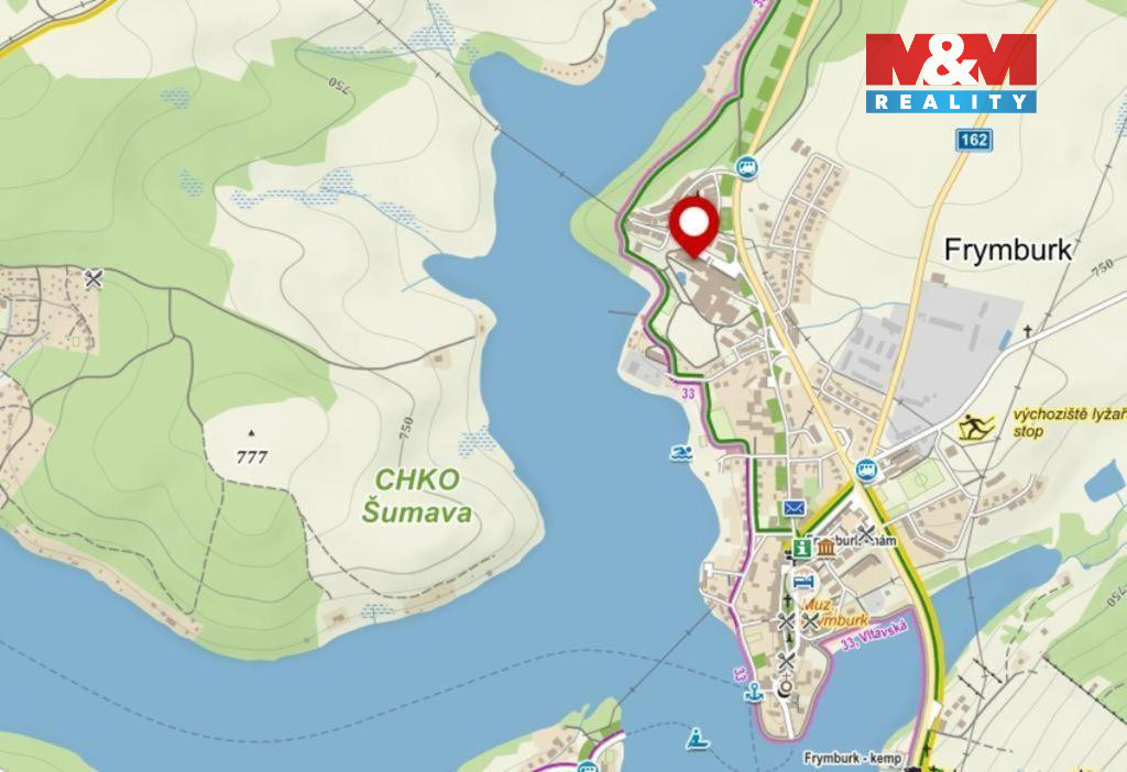 Prodej bytu 1+1, 42 m², Frymburk - 14