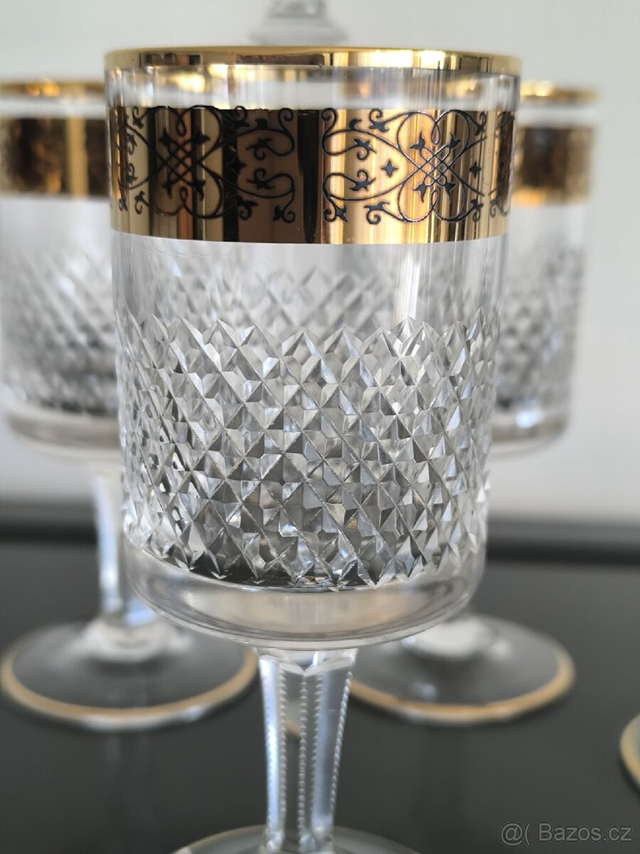 Sada luxusních křišťálových sklenic na sekt, Bohemia Glass - 14