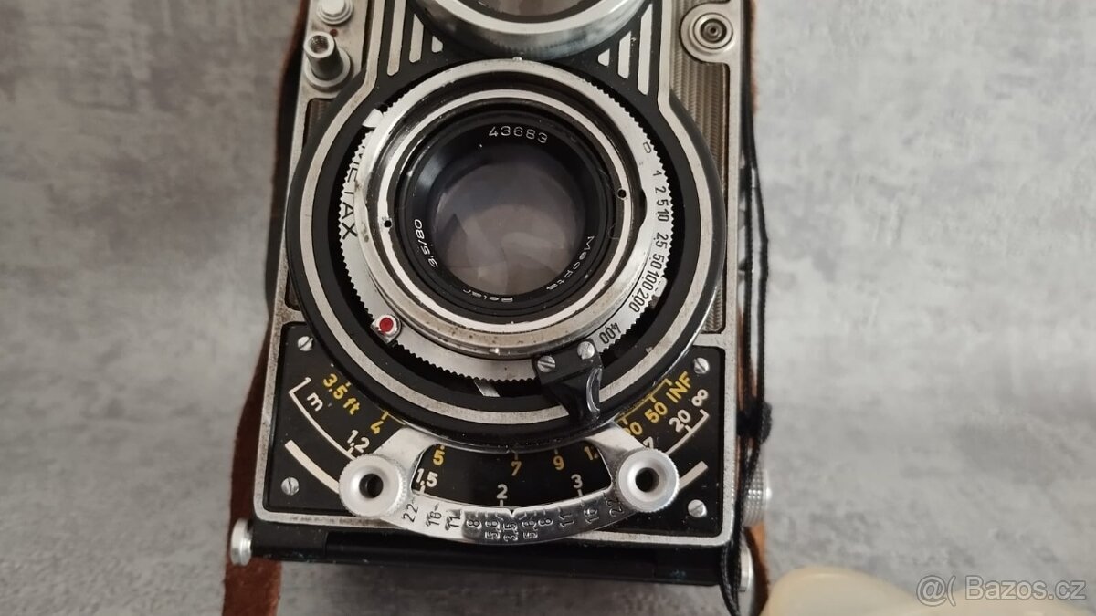 Starý fotoaparát Flexaret VI automat s brašnou, návodem, ori - 14