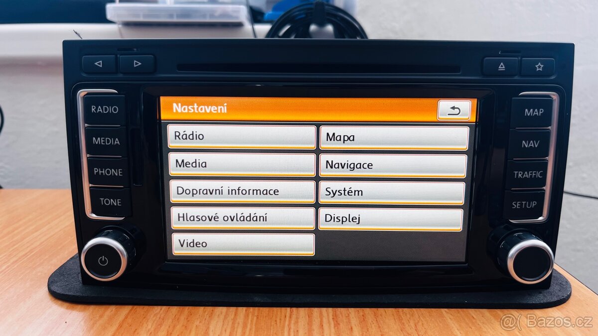 Rádio RNS 510 - Multivan / Touareg - RNS510 - DAB+ LED, SSD - 14