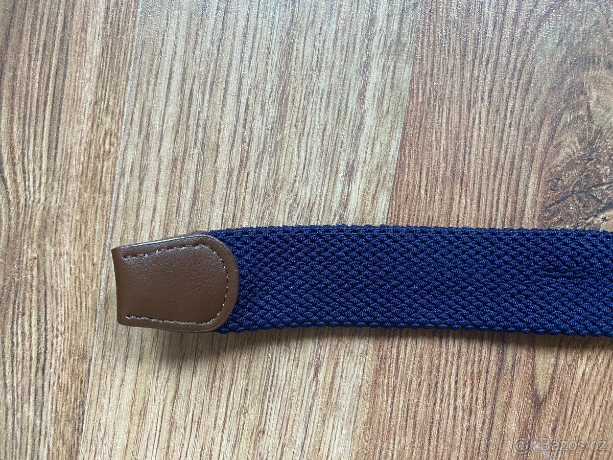 Nový pánský pružný opasek Bandi - L/XL, modrý do fialové - 14