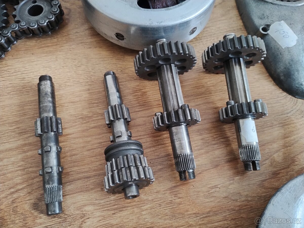 Náhradní díly na ČZ 125C a ČZ 150C a ČZ 125/351 - 14