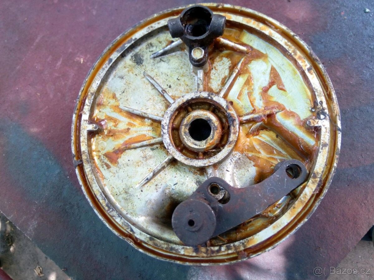 Brzdové pakny KMZ IMZ brzdový buben brzdový štít - 14