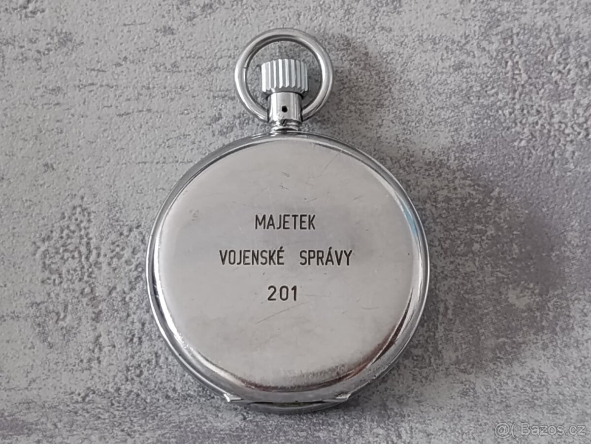 Vojenské švýc.stopky mikrograph Heuer MAJETEK VOJ.SPRAVY - 14