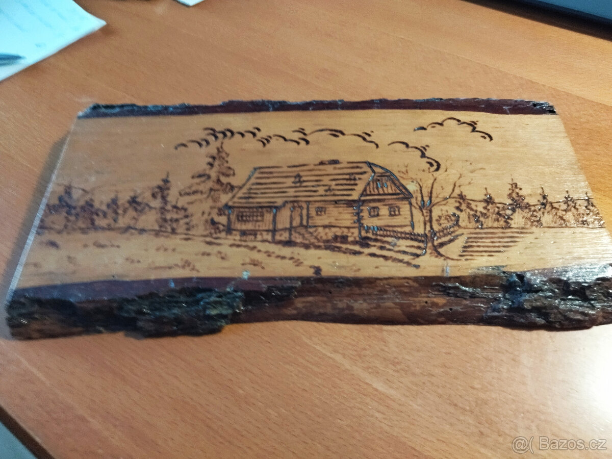 rámečky na dekoraci, retro dřev. polička,kovové odlitky, obr - 14