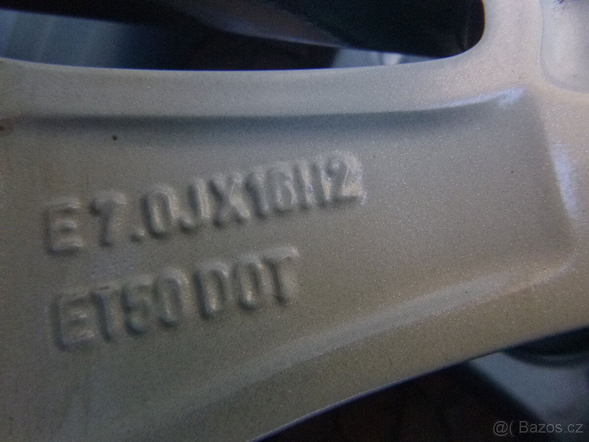 Letní sada alu disky - originál Ford 5x108 7Jx16 ET50 TPMS - 14