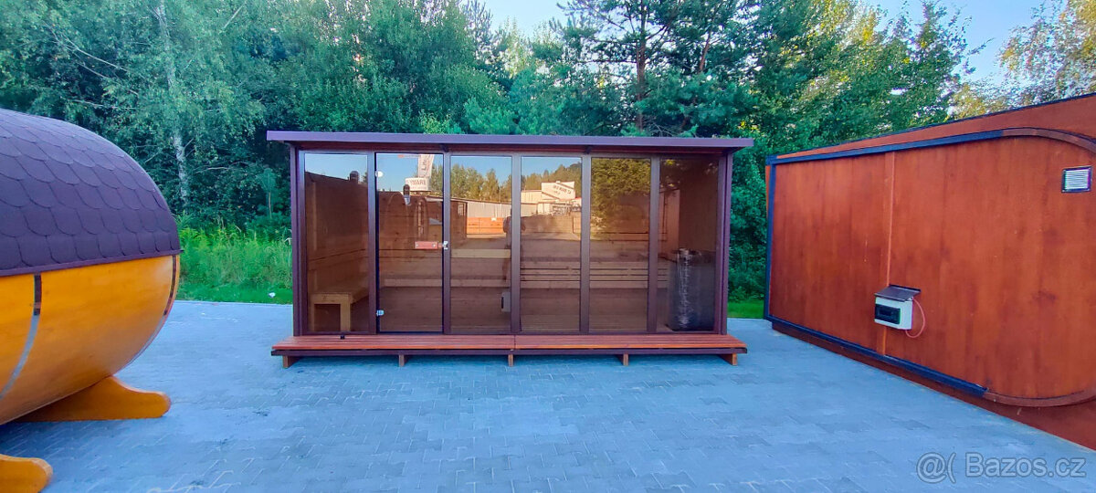 Panoramatická sauna Horizont M6 - 14