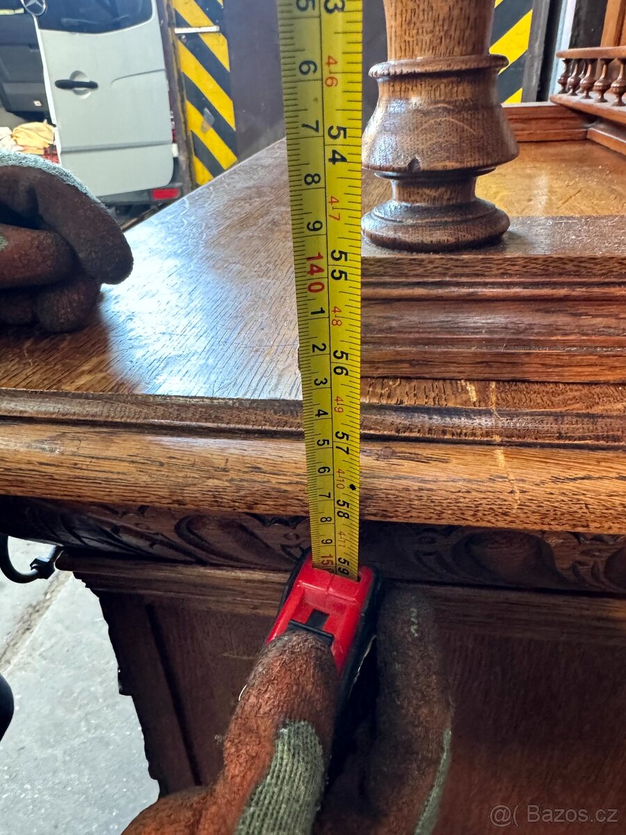 Starožitný příborník / kredenc (132021) - 14