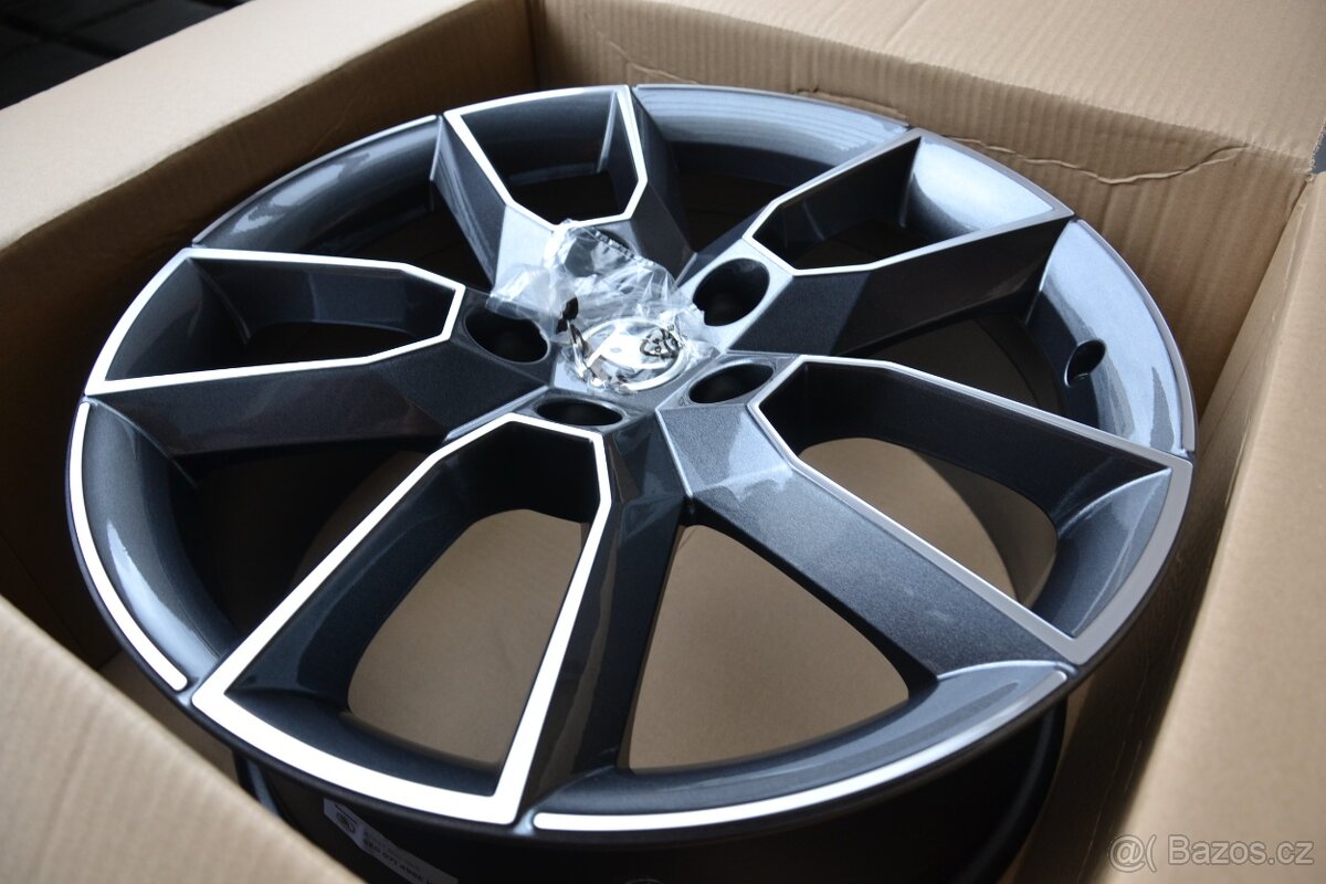 Škoda Octavia III (i RS) –NOVÉ 18 Alu disky 7Jx18 ET51, - 14