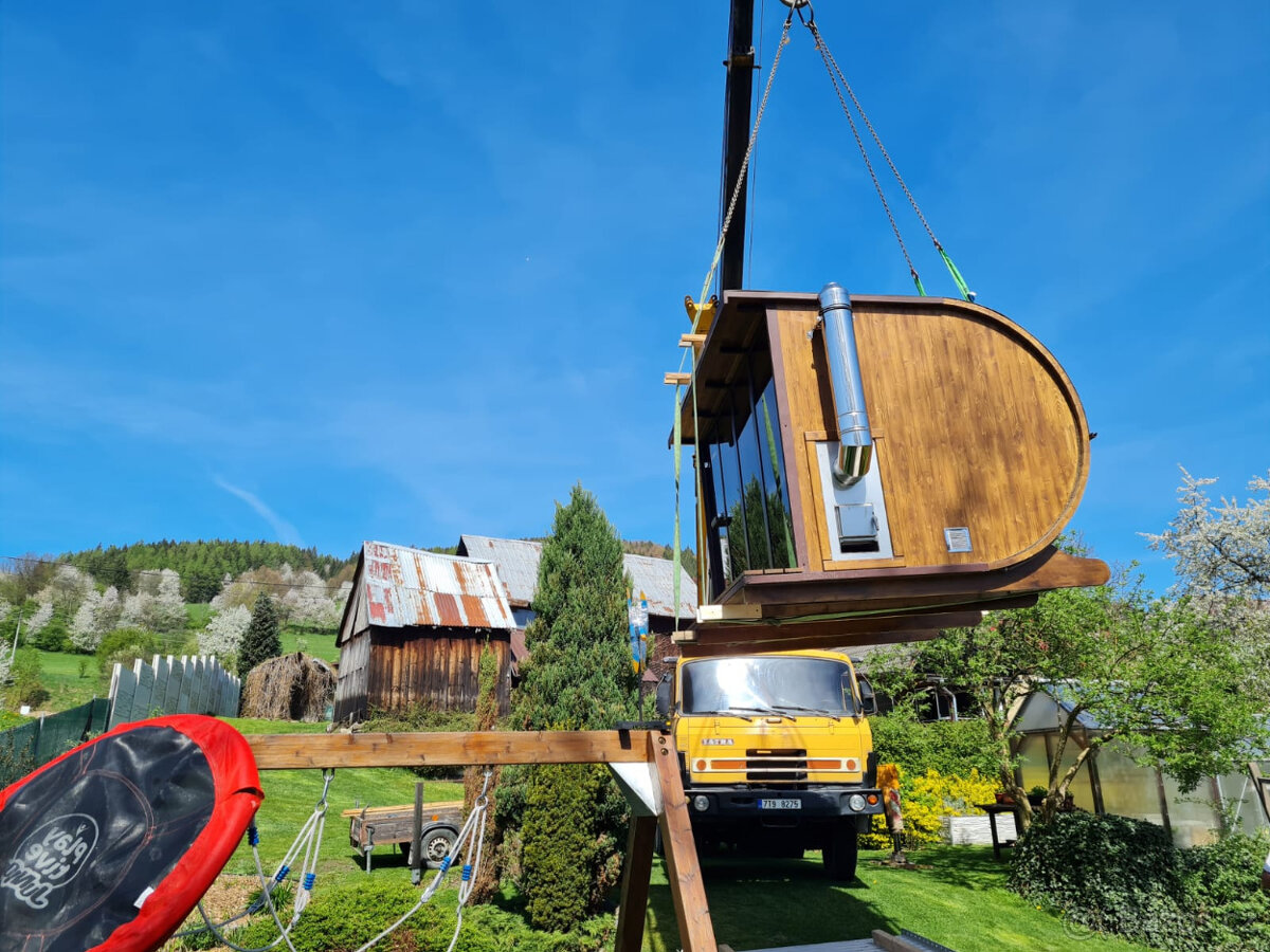 Panoramatická sauna Horizont M4 - 14