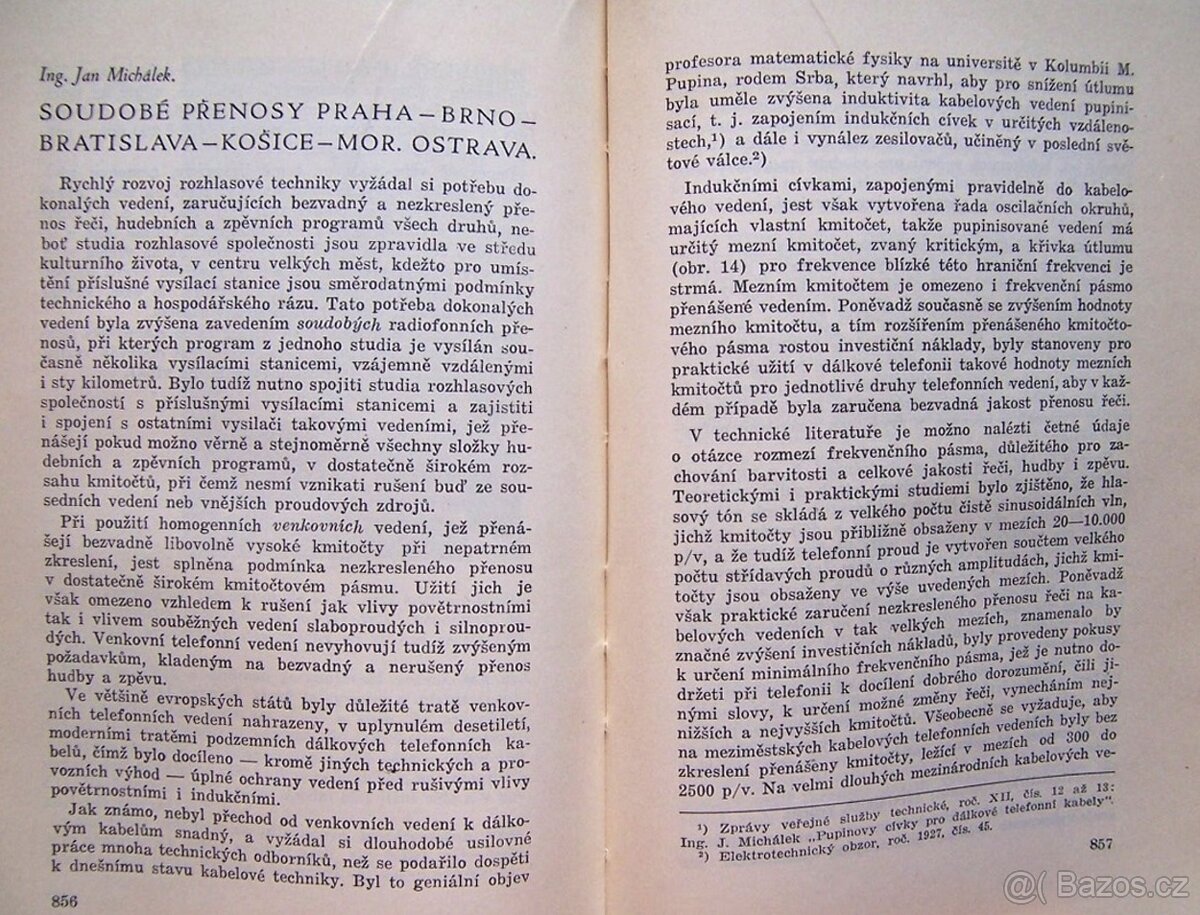 Starožitná kniha z roku 1935 o začátcích rozhlasu, top stav - 14