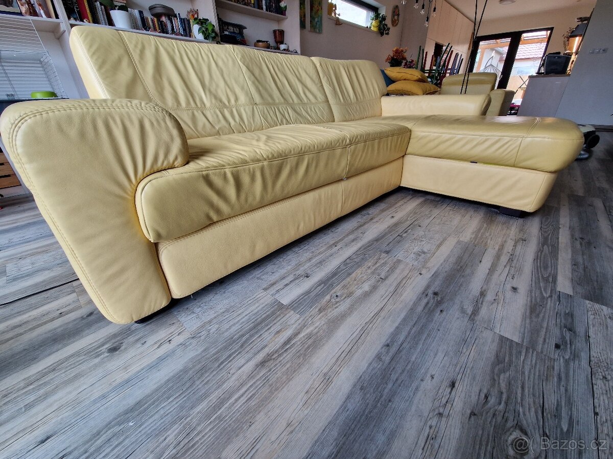 Kožená sedací souprava - 14