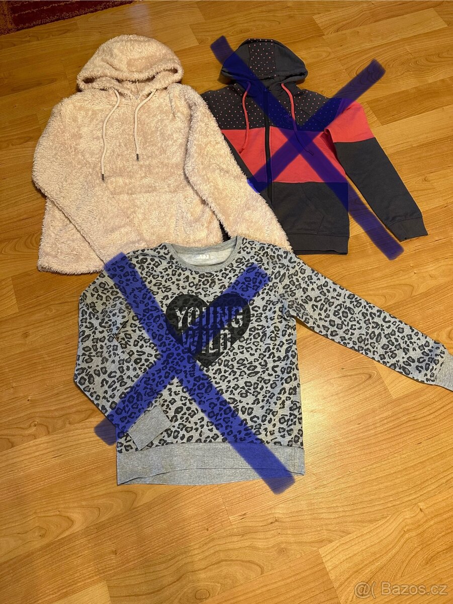 Mikiny a trička holky vel. 122-164 - 14