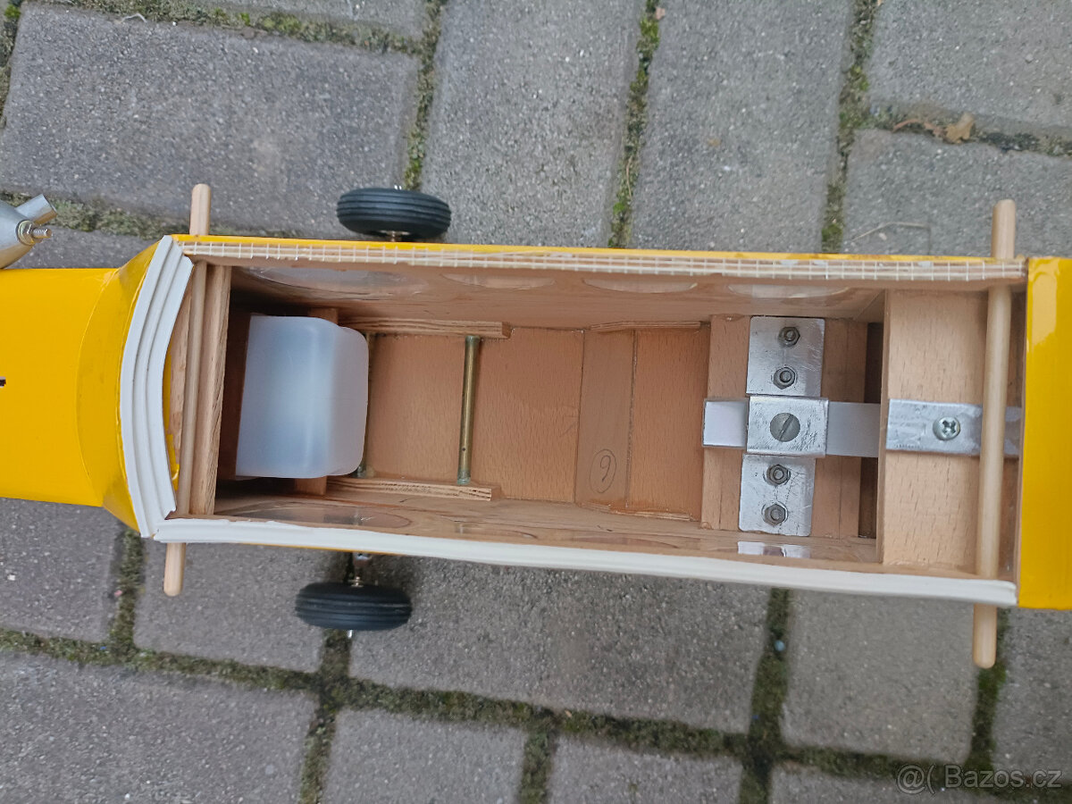 Starší ale nové nelétané rc letadlo nový motor ASP 15 Ultra - 14